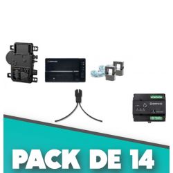 Kit enphase TRIPHASE Qrelay gateway envoy metered 14 IQ7+