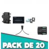 Kit enphase TRIPHASE Qrelay gateway envoy metered 20 IQ7+