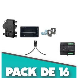 Kit enphase MONOPHASE Qrelay gateway envoy compteur 16 IQ7A