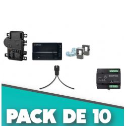 Kit enphase MONOPHASEQrelay gateway envoy compteur 10 IQ7A