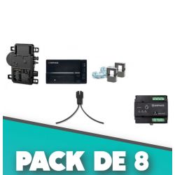 Kit enphase MONOPHASE Qrelay gateway envoy compteur 8 IQ7A