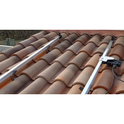 Pack 8 fixation panneaux au format paysage- tuile ESDEC