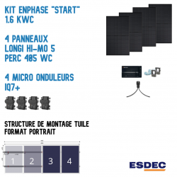 PACK ENPHASE START 1,6 kwc
