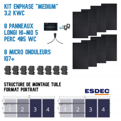 PACK ENPHASE MEDIUM 3.2 kwc