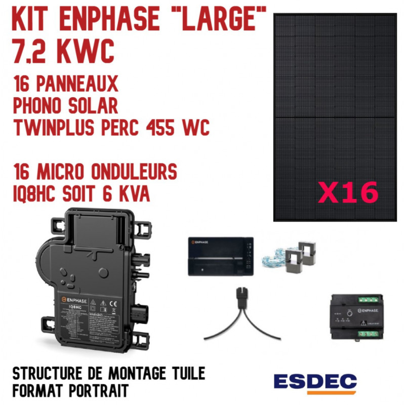 PACK ENPHASE MEDIUM 7.2 kwc PACK ENPHASE MEDIUM 7.2 kwc